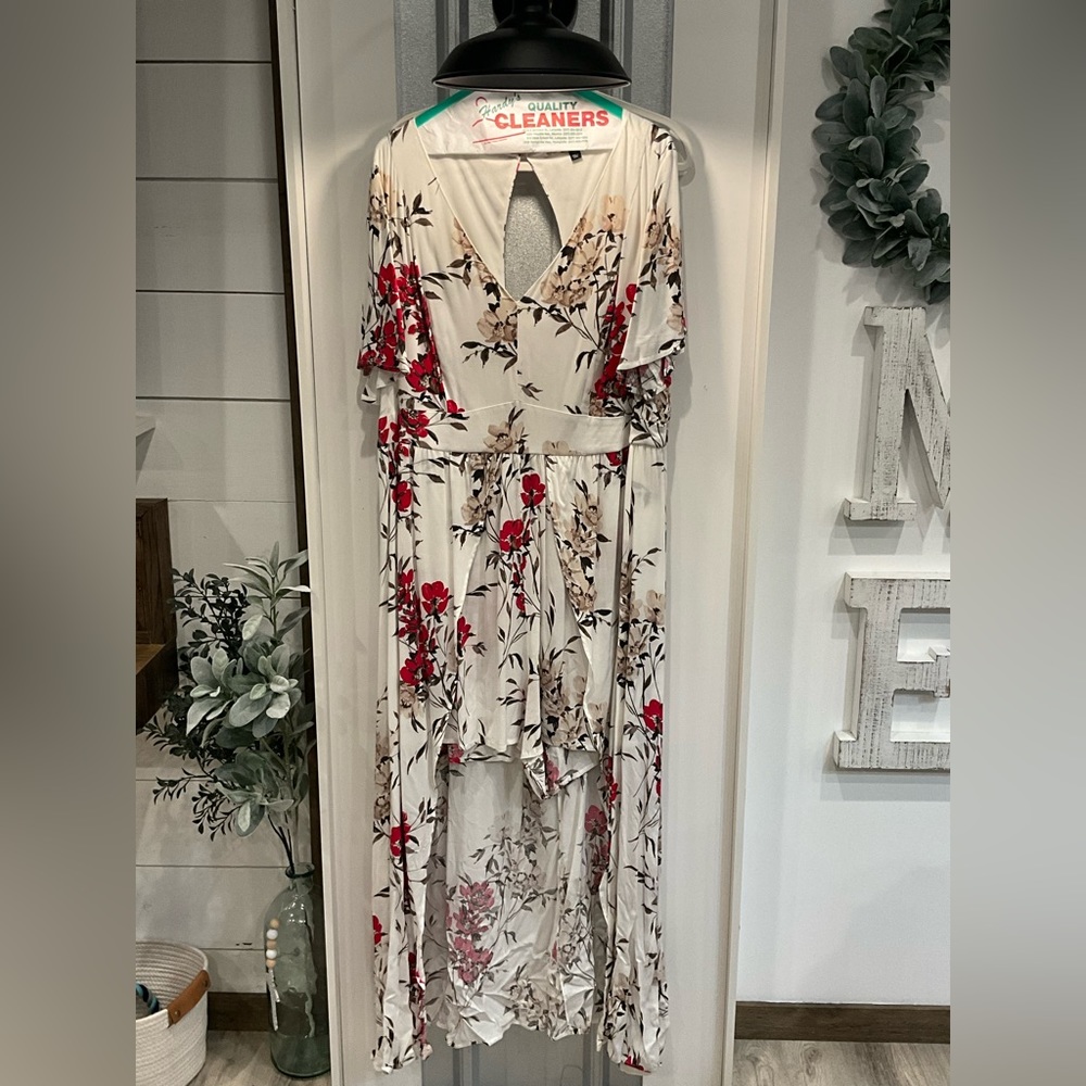 Floral torrid maxi dress